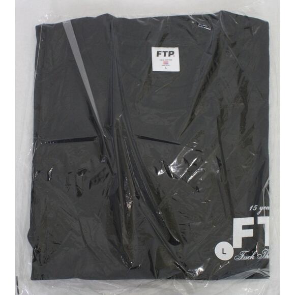 FTP 15 Year Anniversary Logo Tee Black Large NEW - Picture 1 of 2
